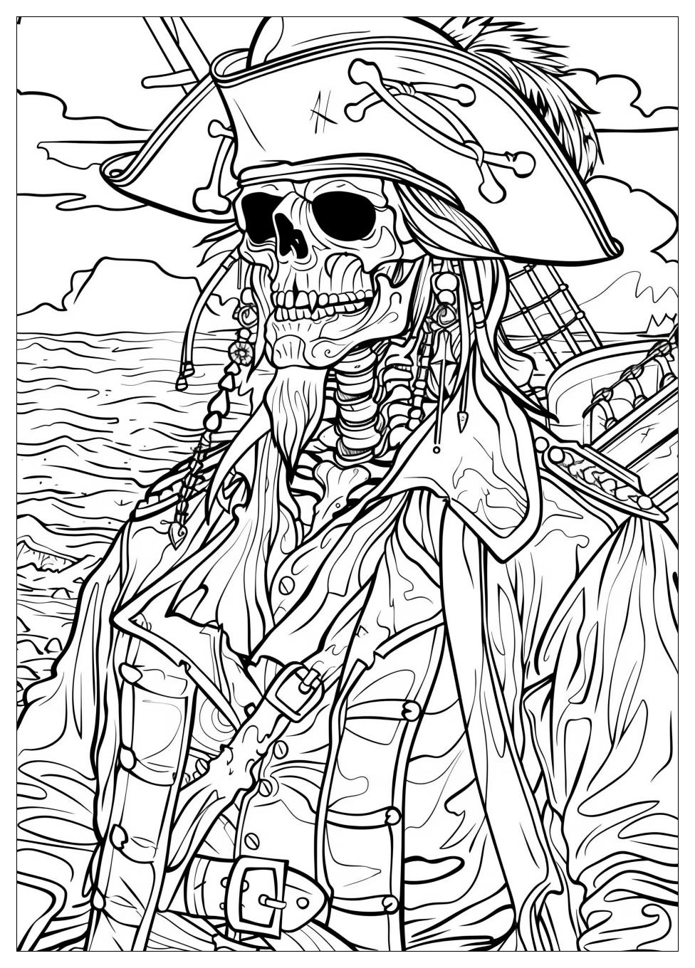 Pirate Coloring Pages-15