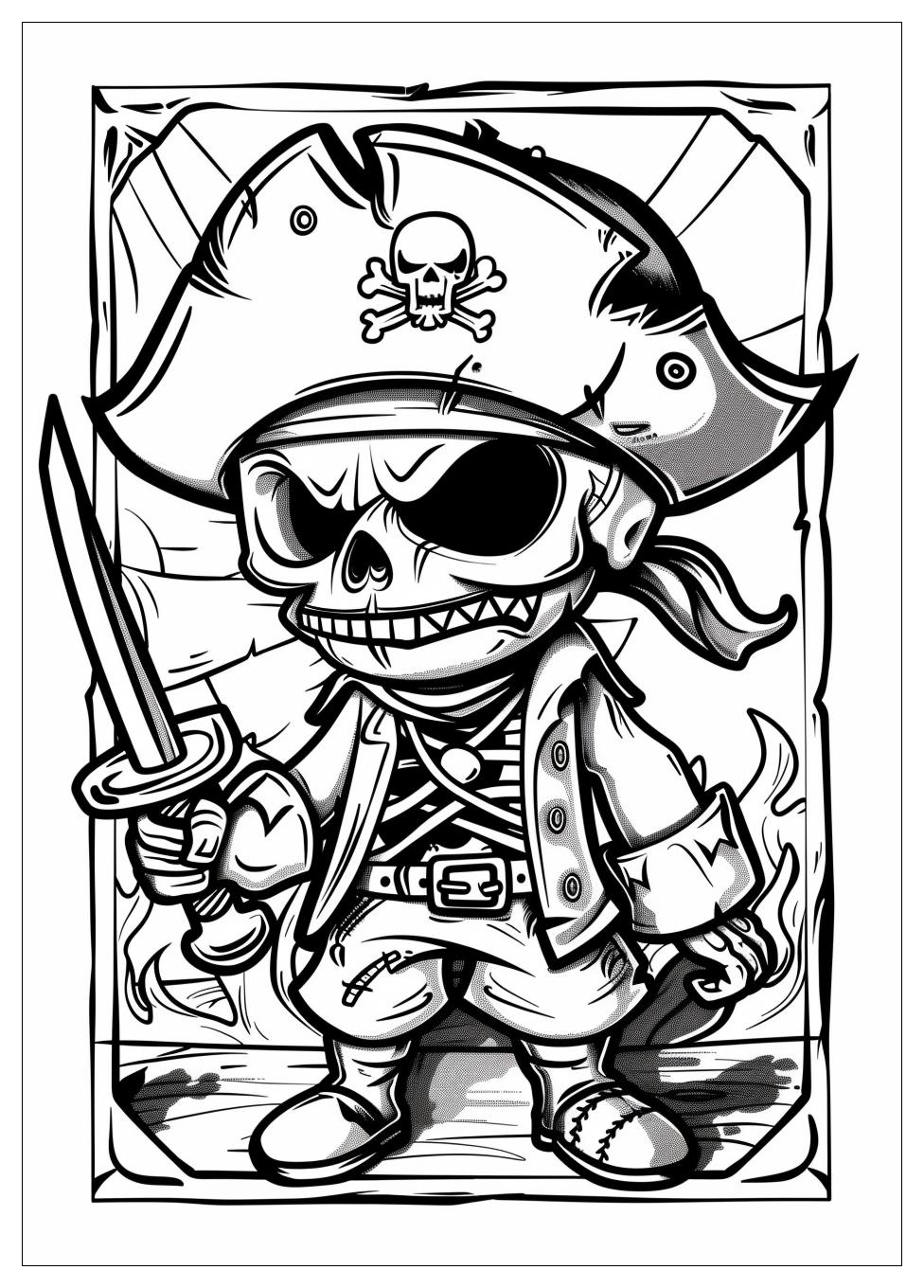 Pirate Coloring Pages-2