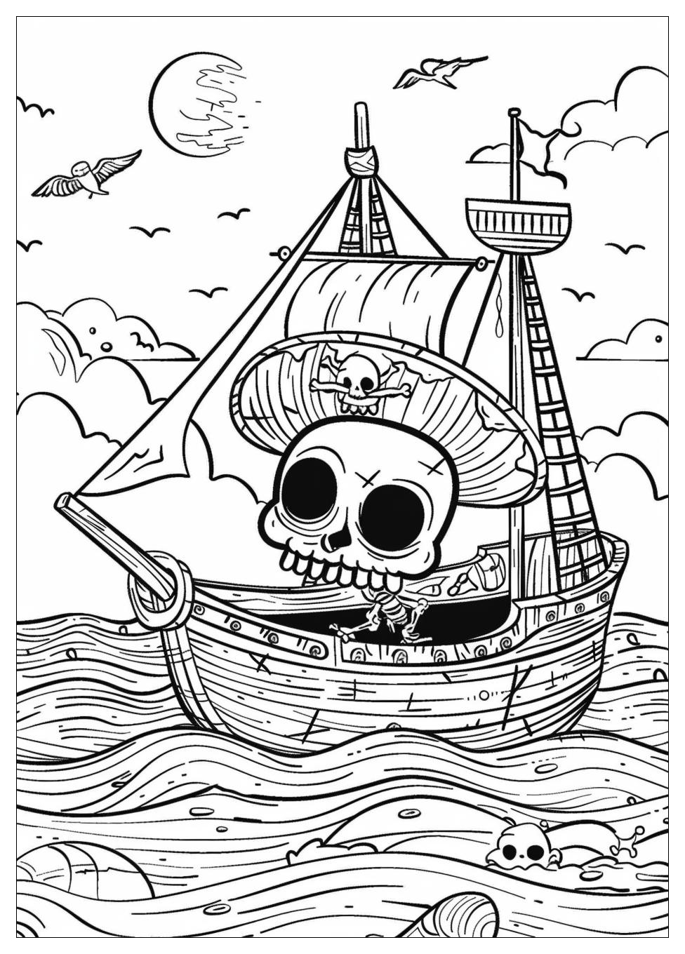 Pirate Coloring Pages-3