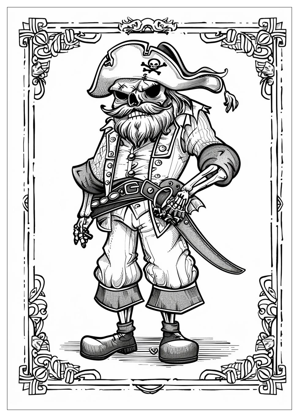 Pirate Coloring Pages-4