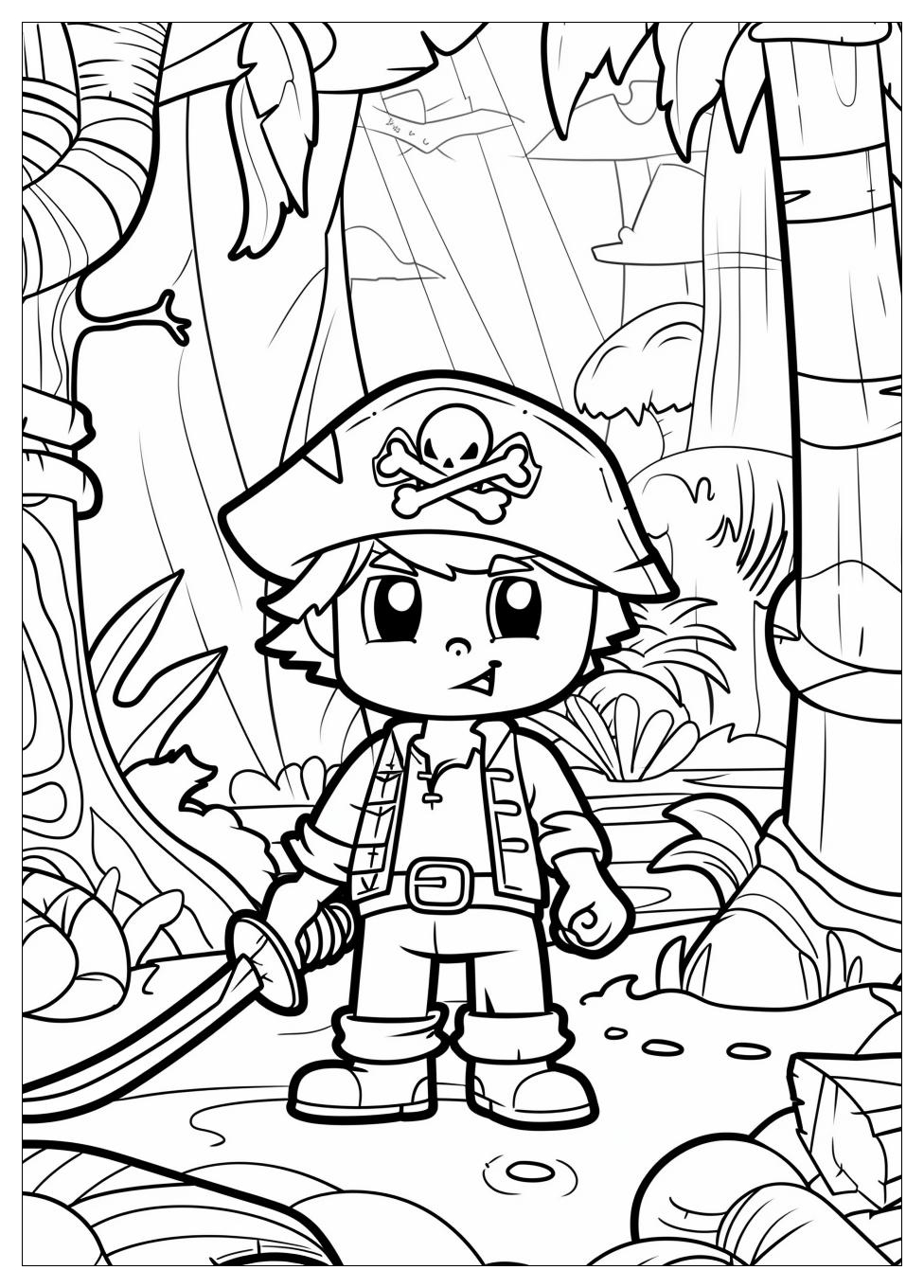 Pirate Coloring Pages-6