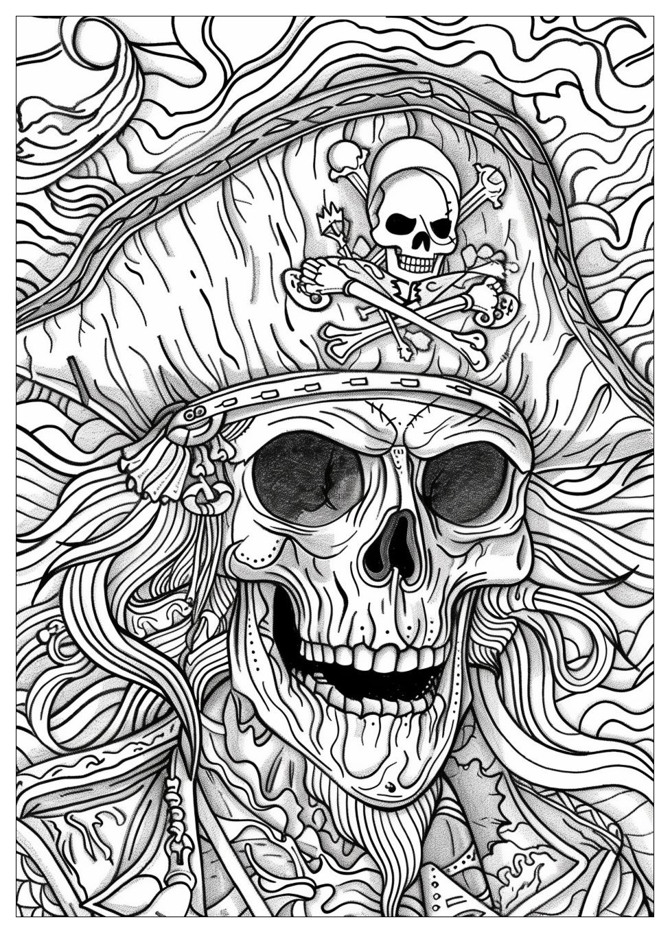 Pirate Coloring Pages-7