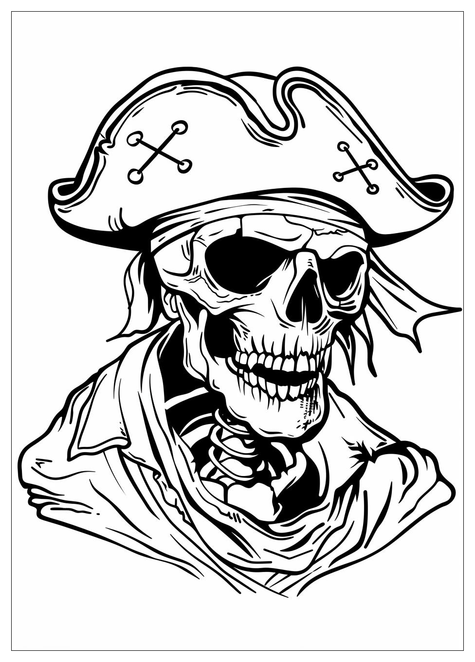 Pirate Coloring Pages-9