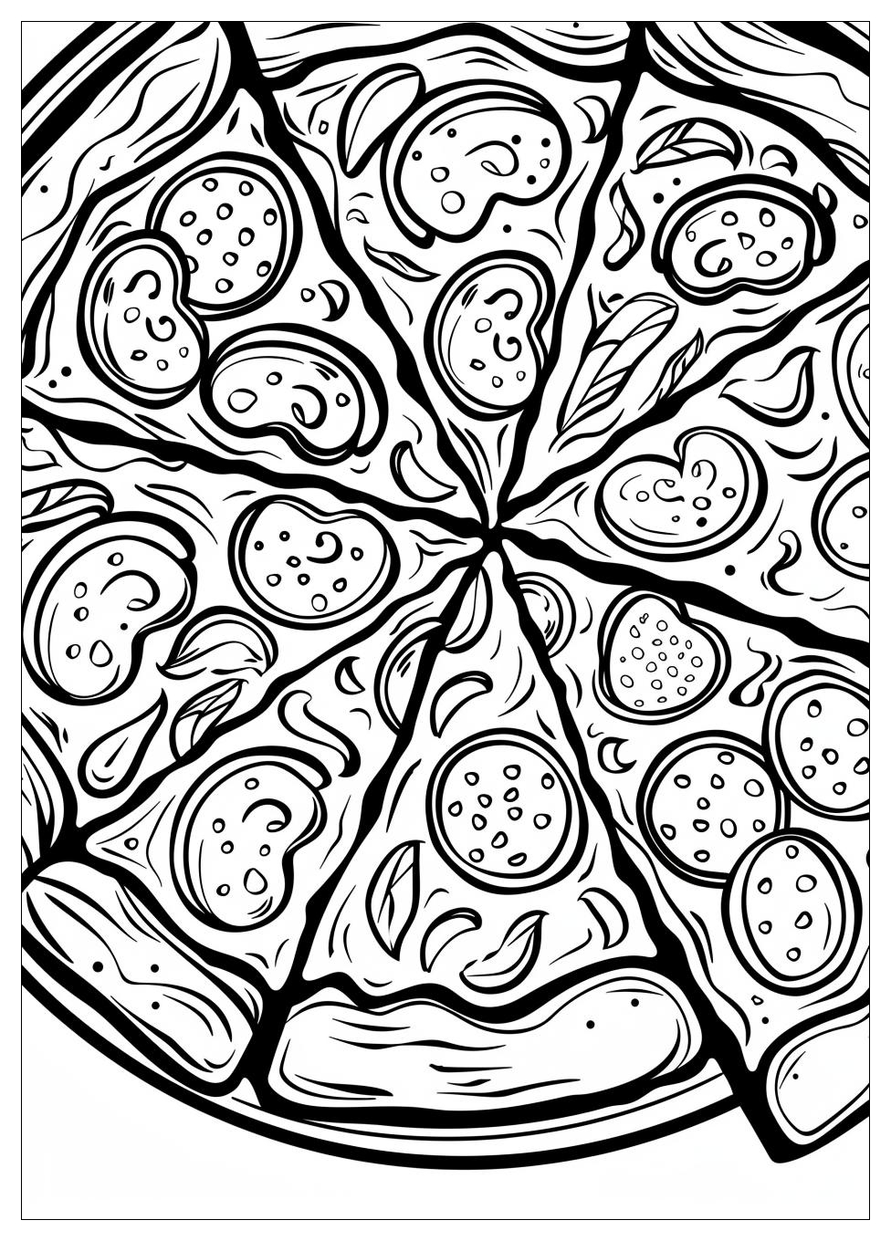 Pizza Coloring Pages-10