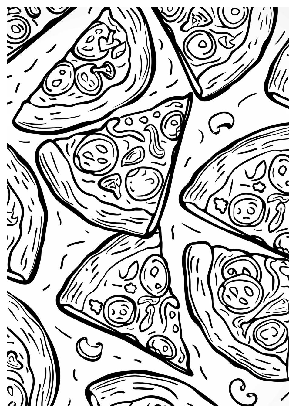 Pizza Coloring Pages-11