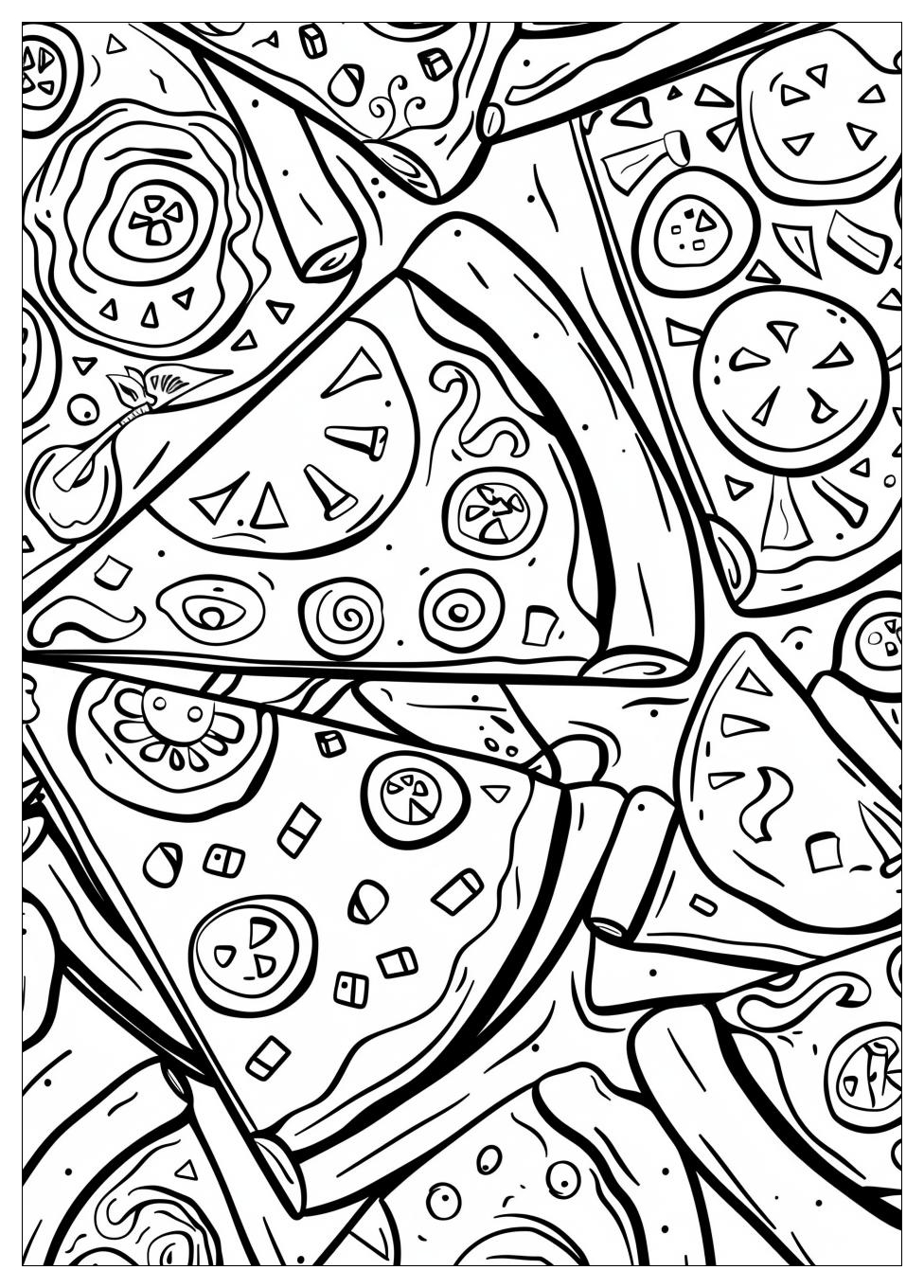 Pizza Coloring Pages-12