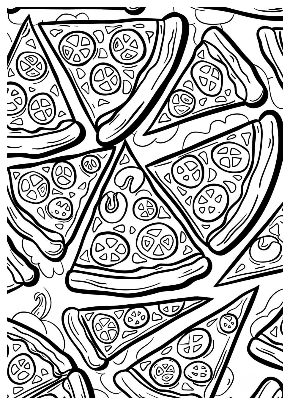 Pizza Coloring Pages-13