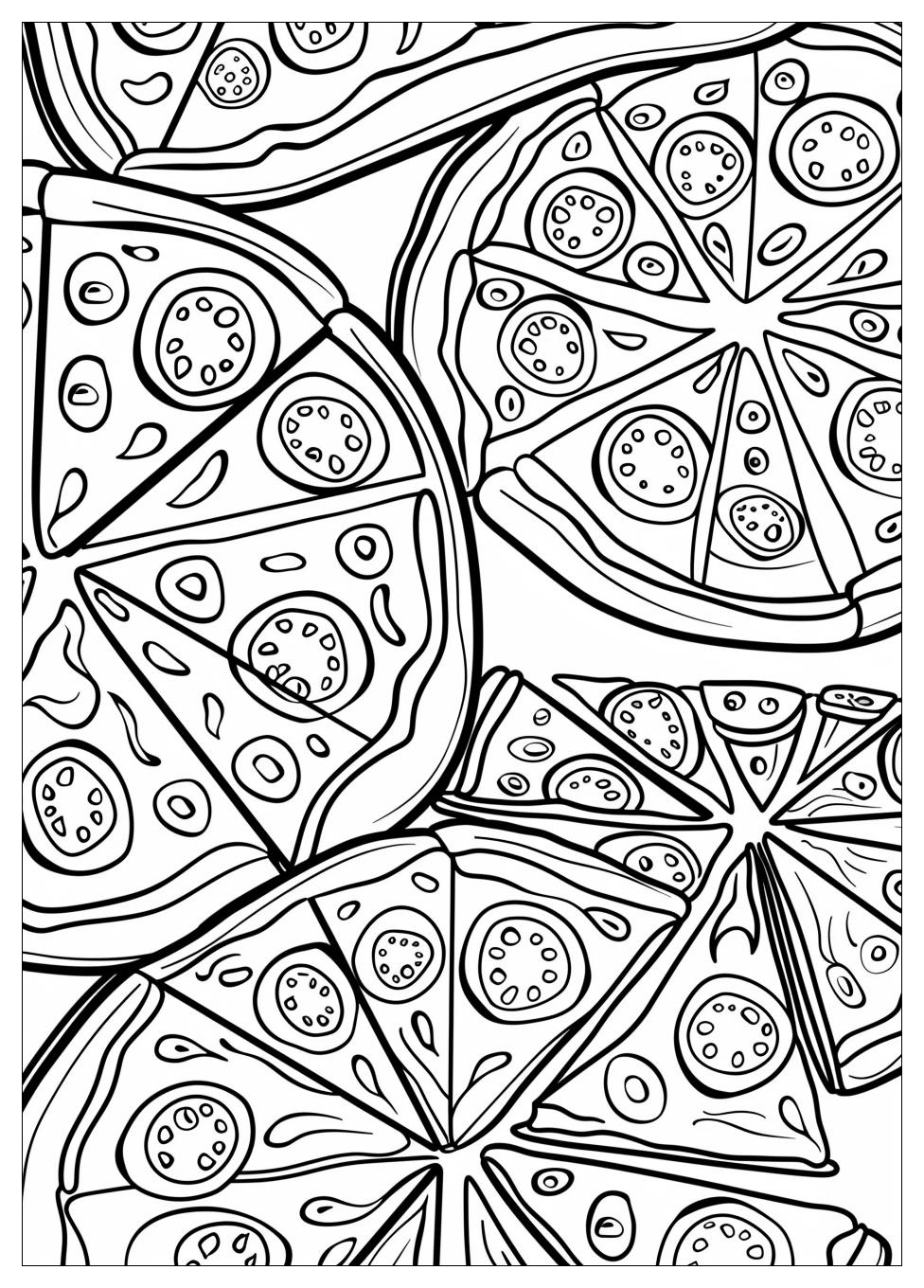 Pizza Coloring Pages-14