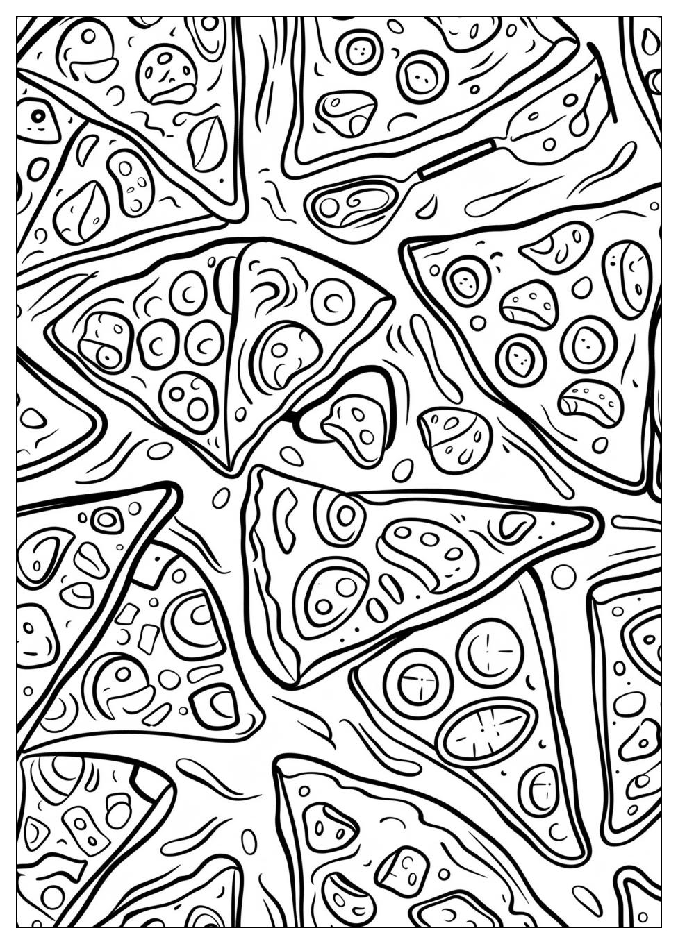 Pizza Coloring Pages-15