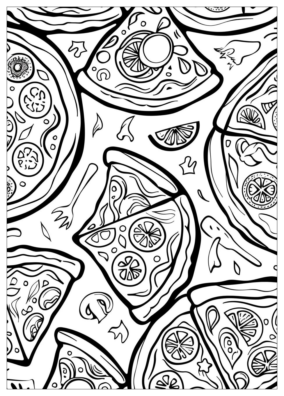 Pizza Coloring Pages-18