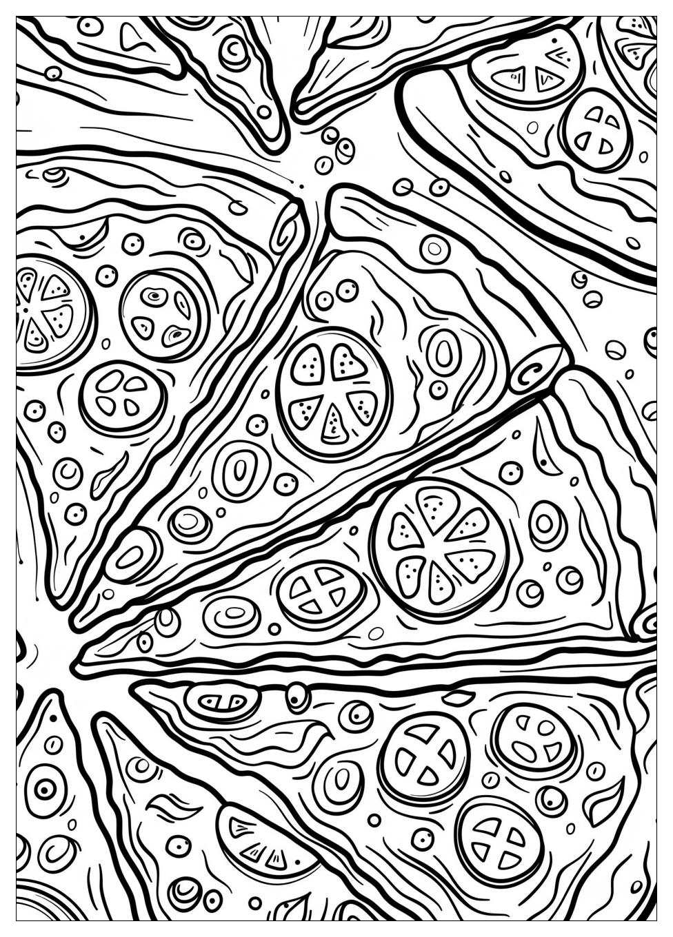 Pizza Coloring Pages-19