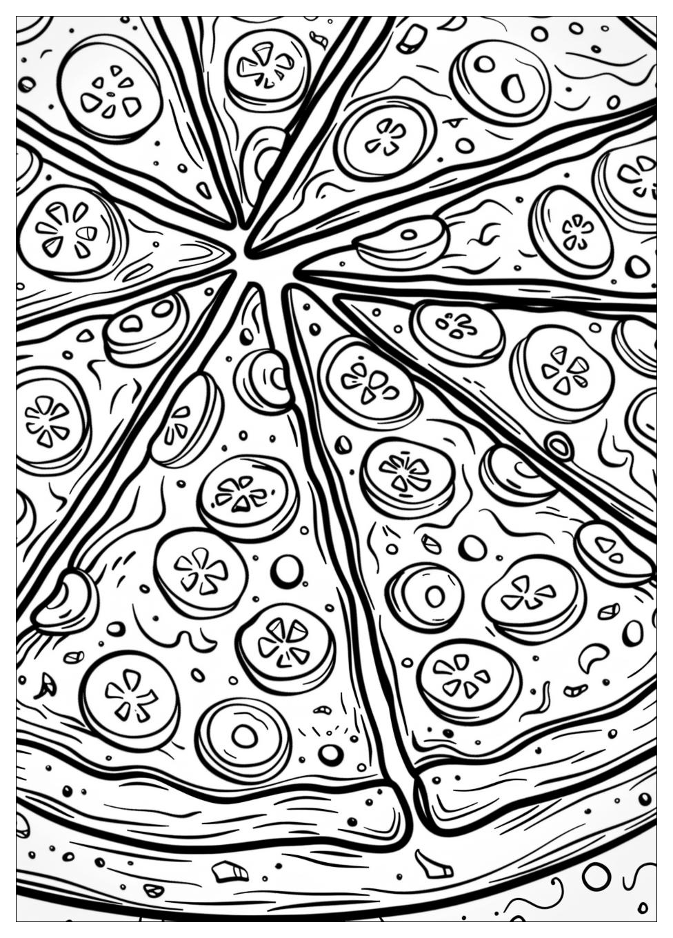 Pizza Coloring Pages-2