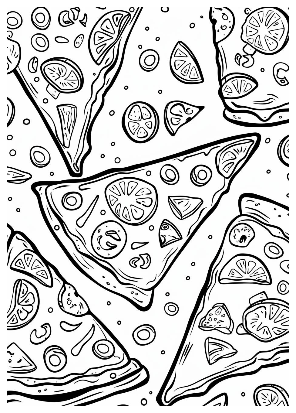 Pizza Coloring Pages-5