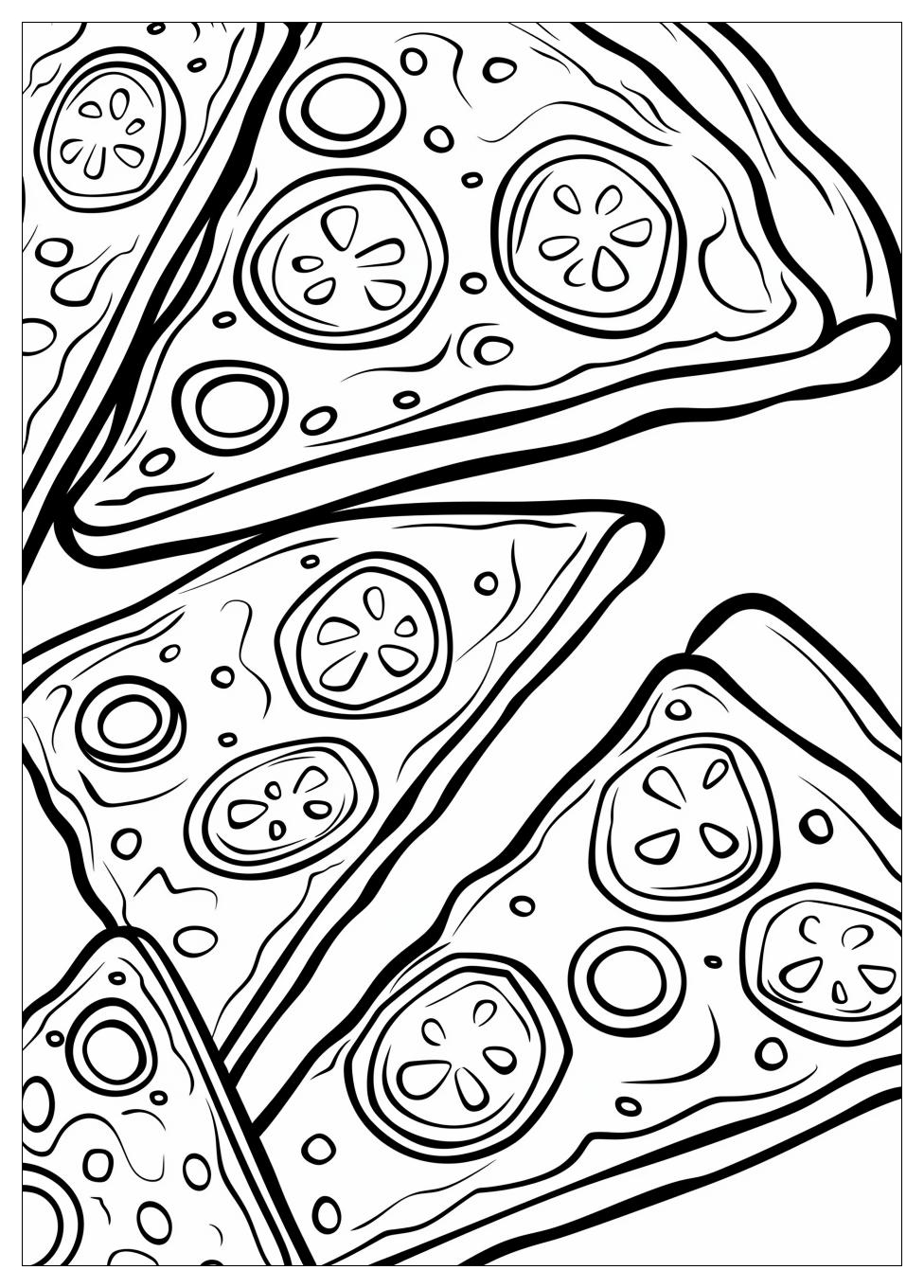 Pizza Coloring Pages-6