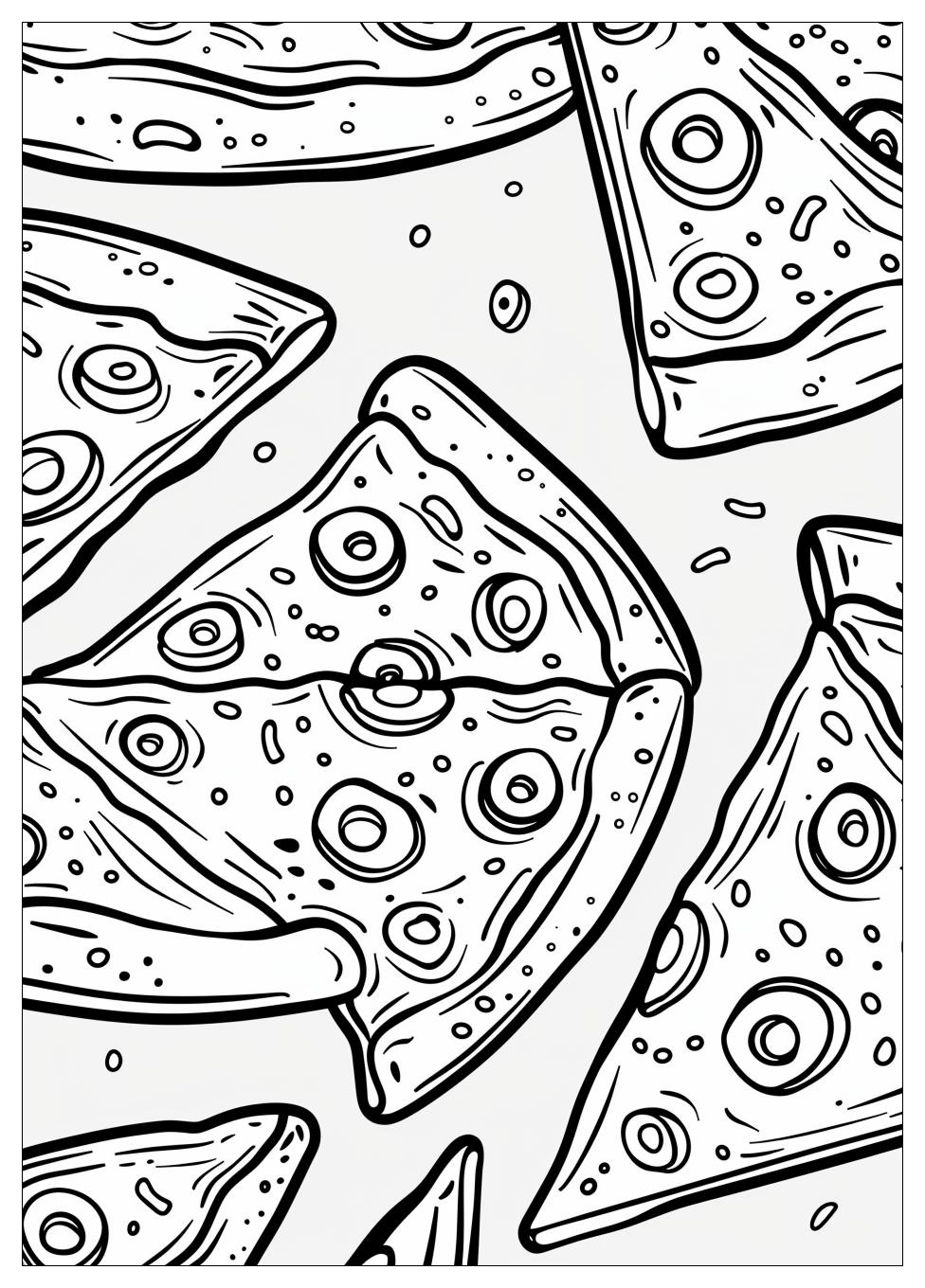 Pizza Coloring Pages-8