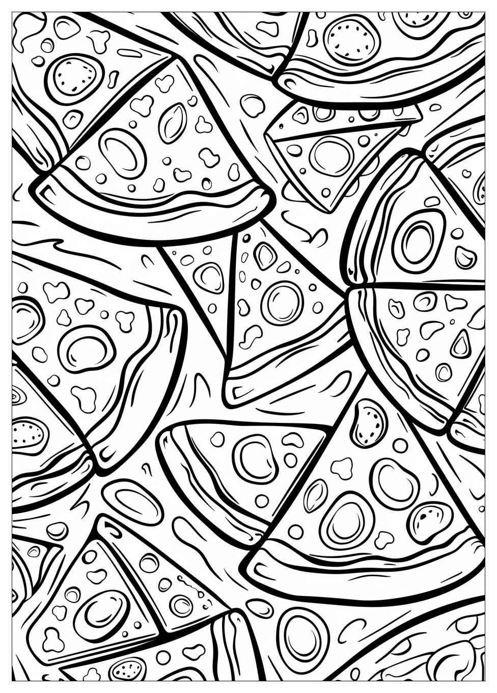 Pizza Coloring Pages-9