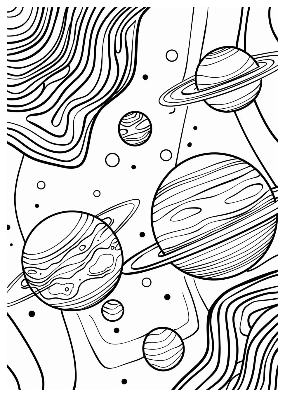 Planets Coloring Pages-10