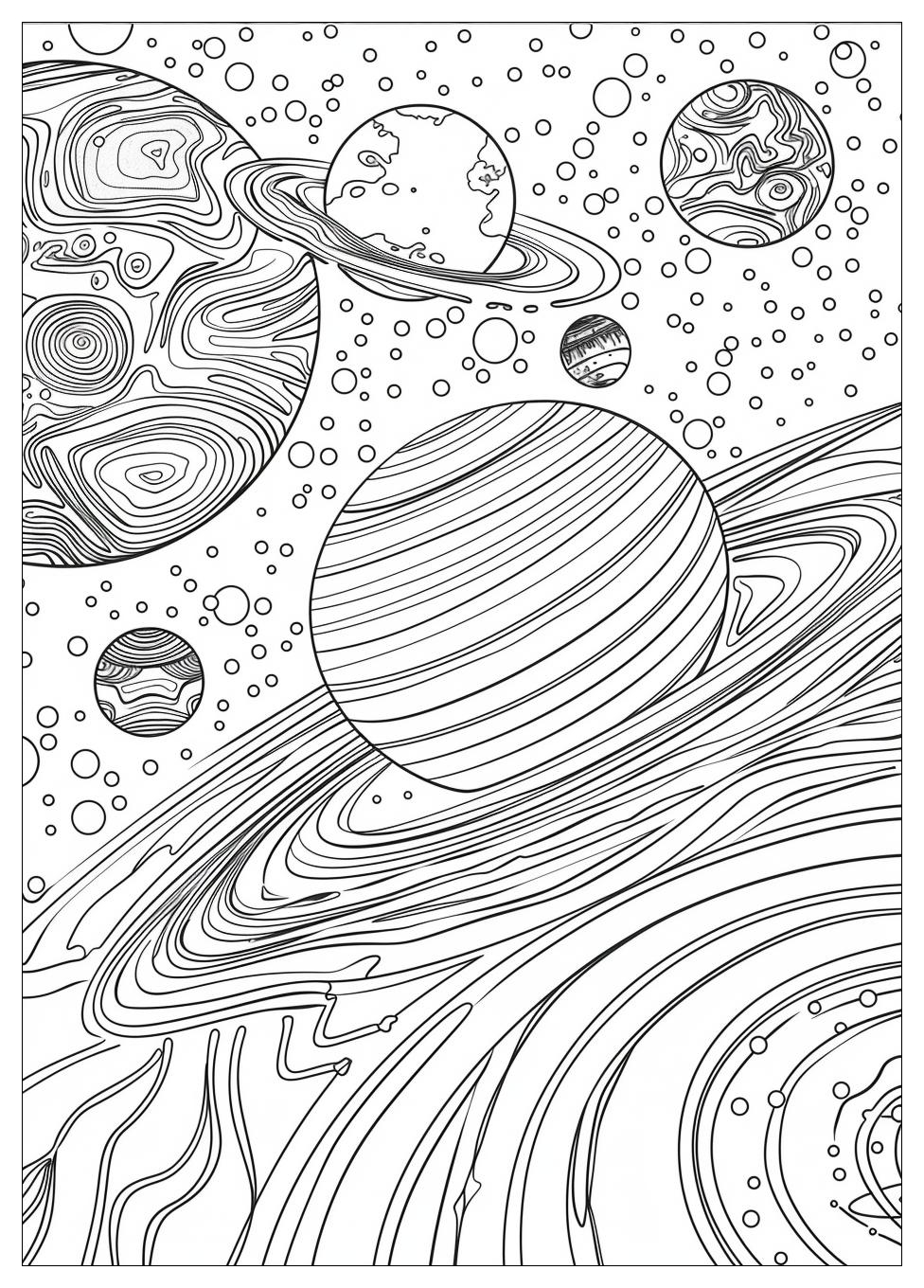 Planets Coloring Pages-15