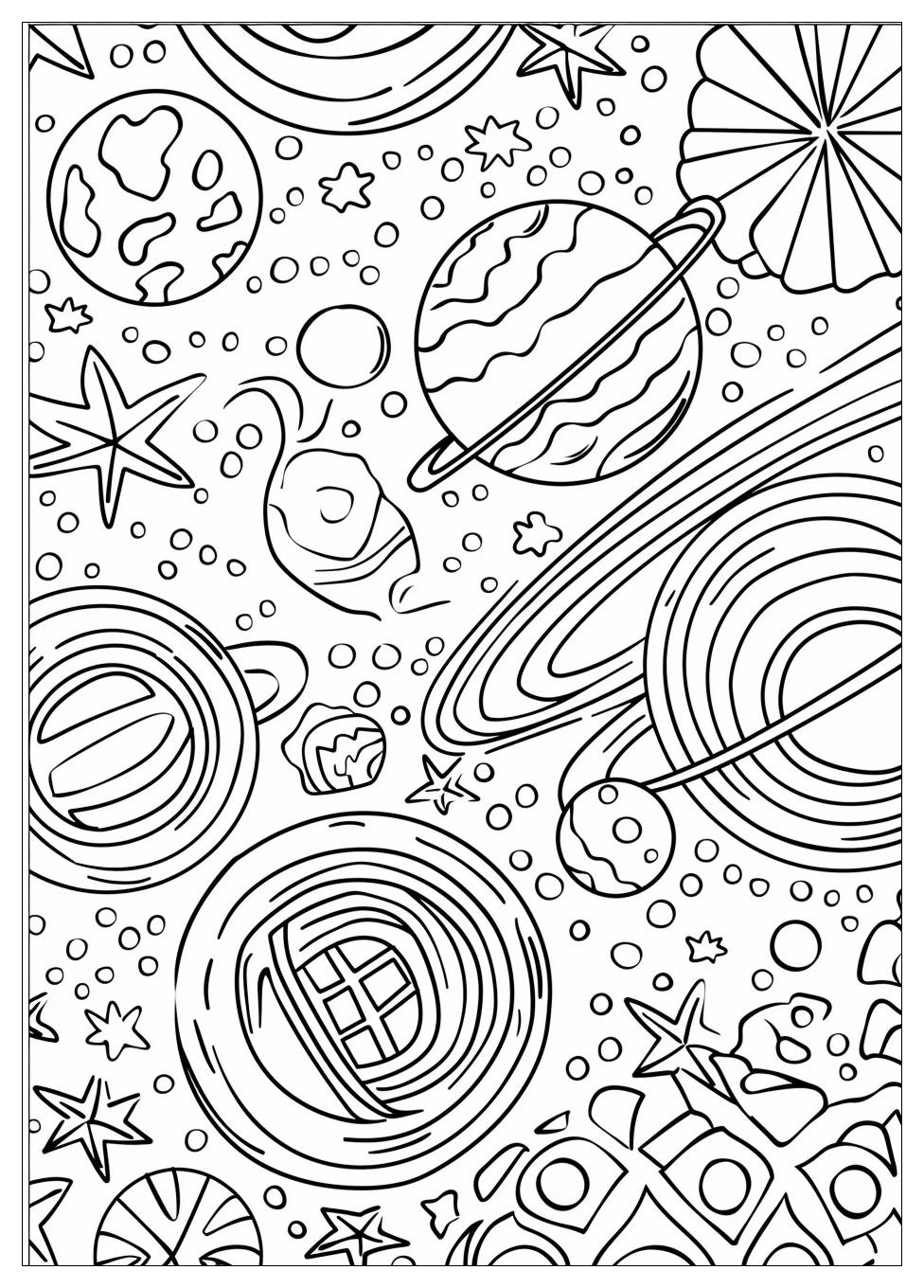 Planets Coloring Pages-20