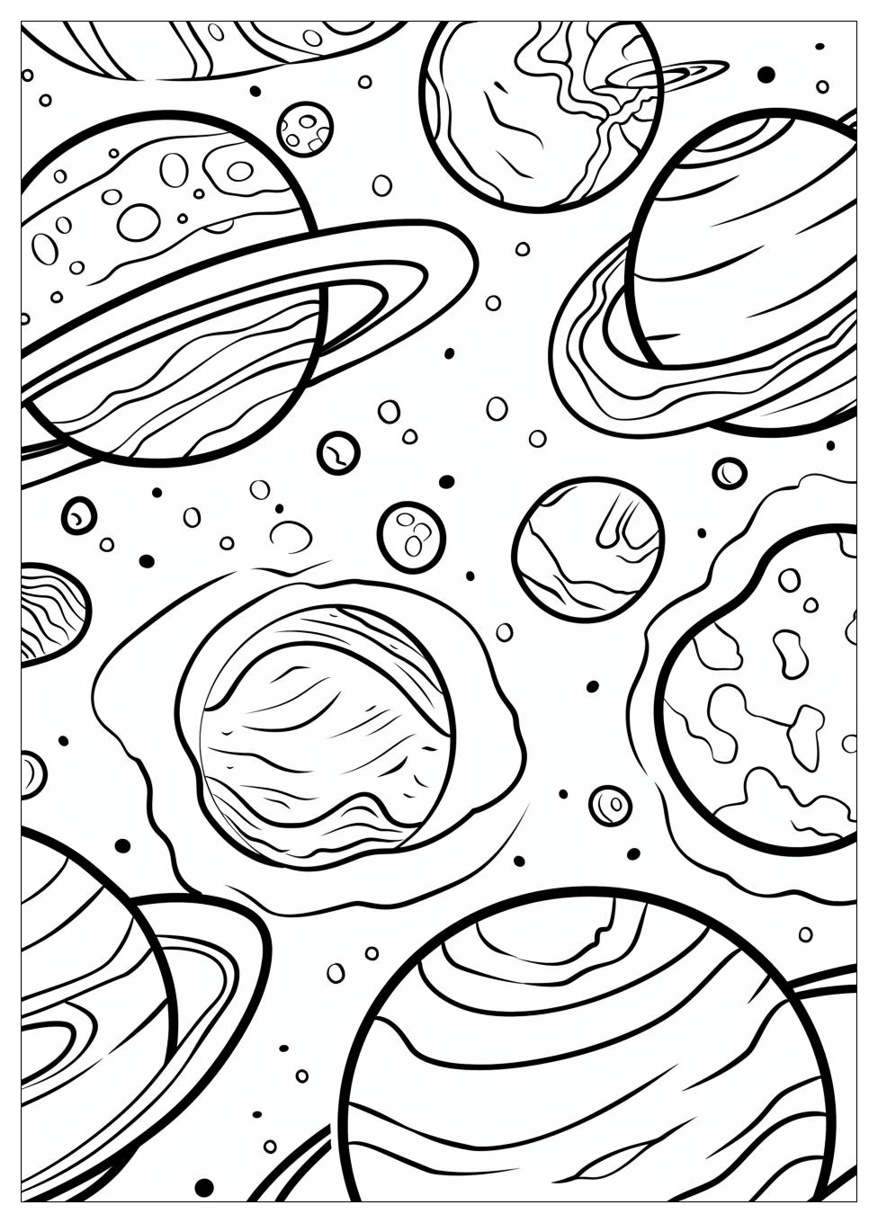 Planets Coloring Pages-4