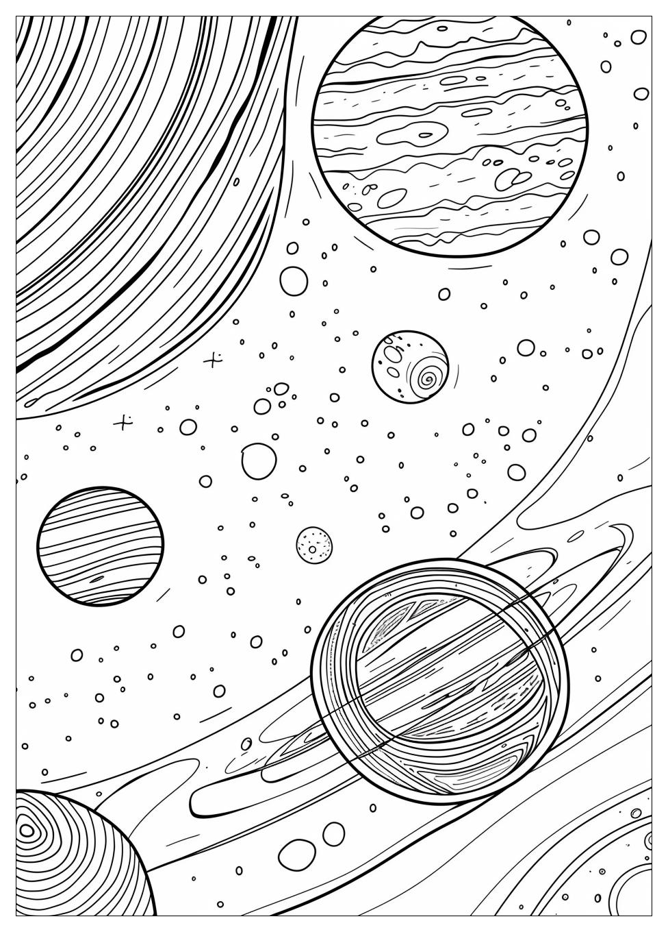 Planets Coloring Pages-6