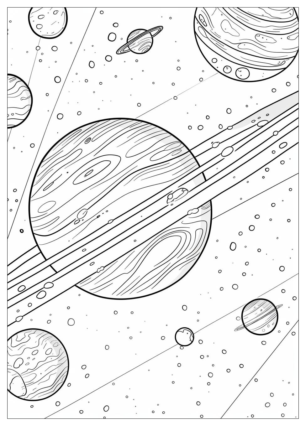 Planets Coloring Pages-9