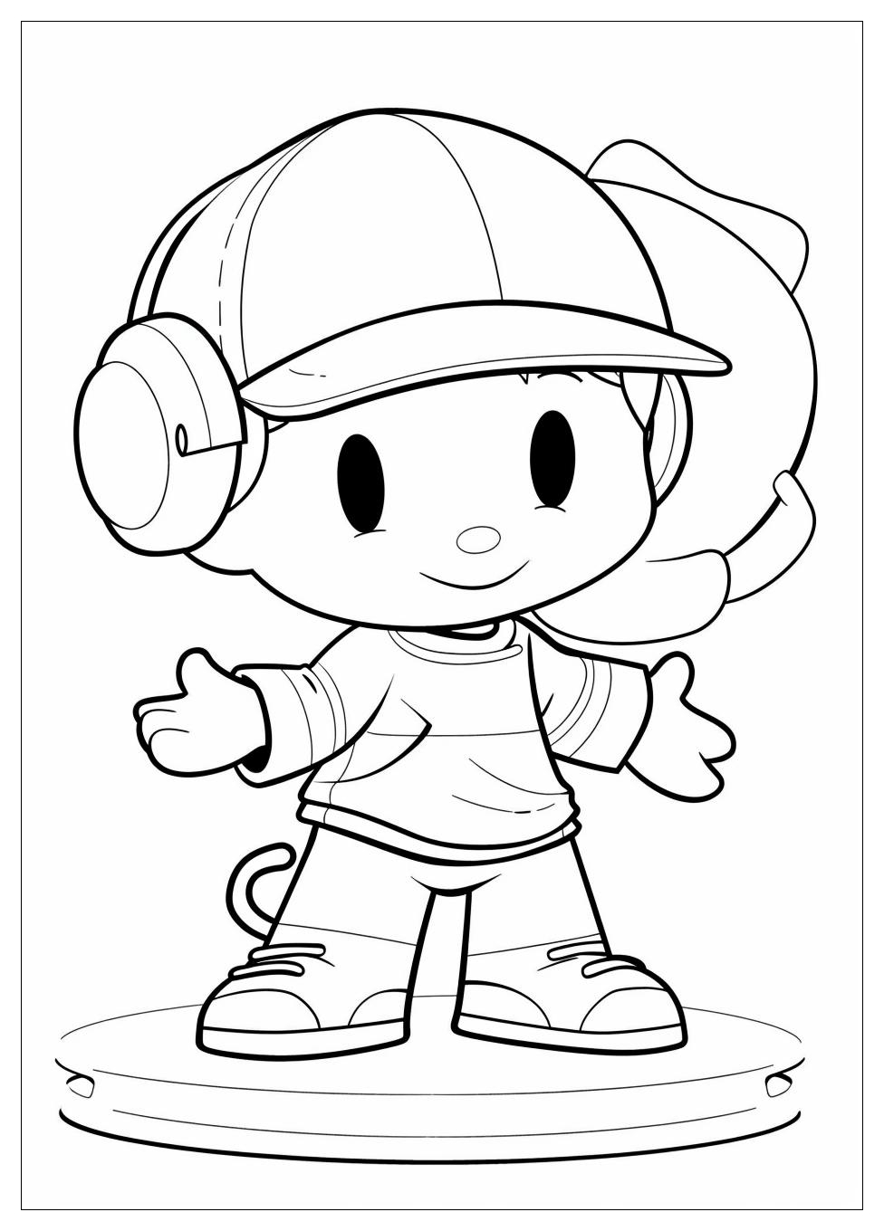 Pocoyo Coloring Pages-14