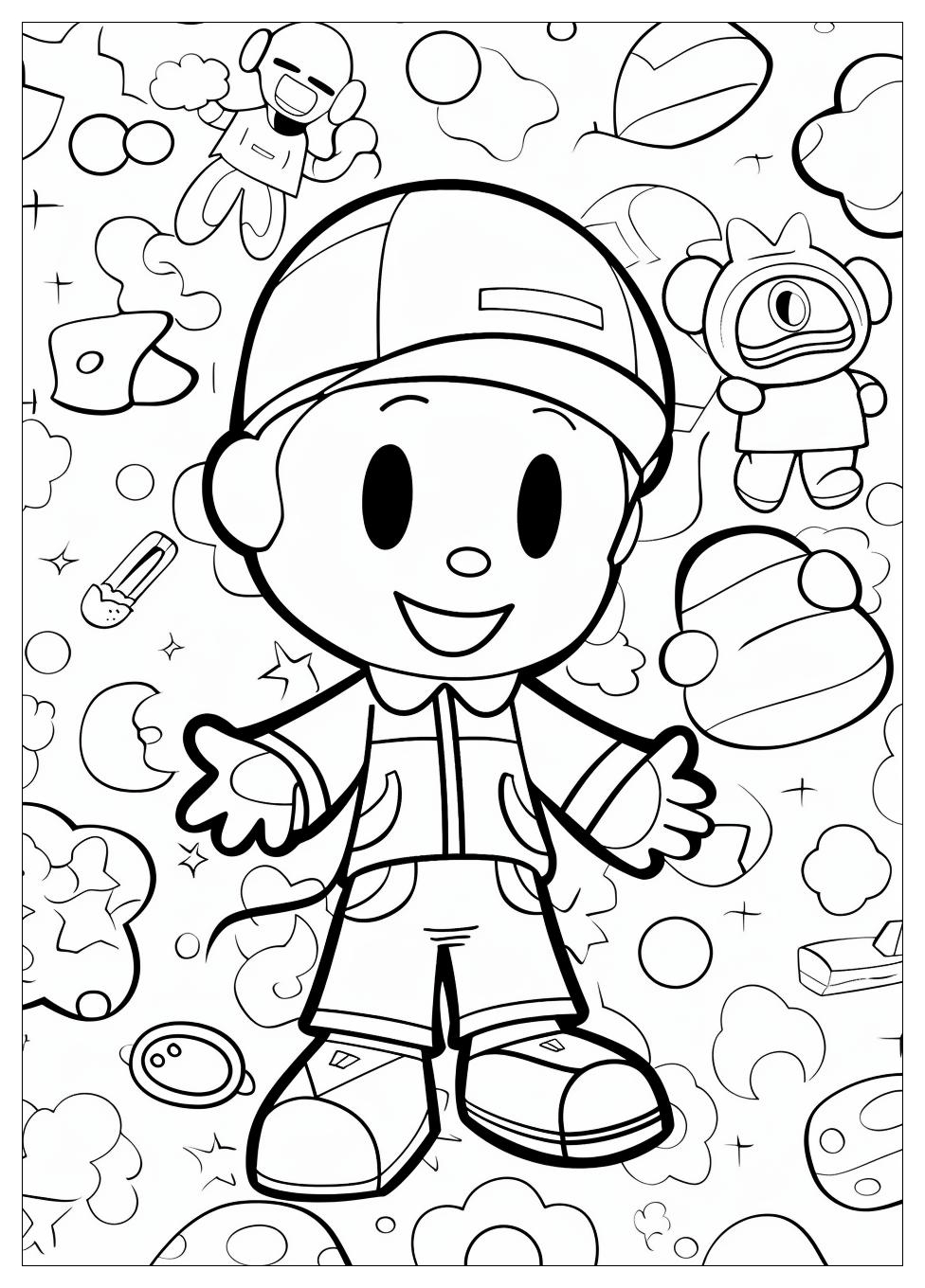 Pocoyo Coloring Pages-15