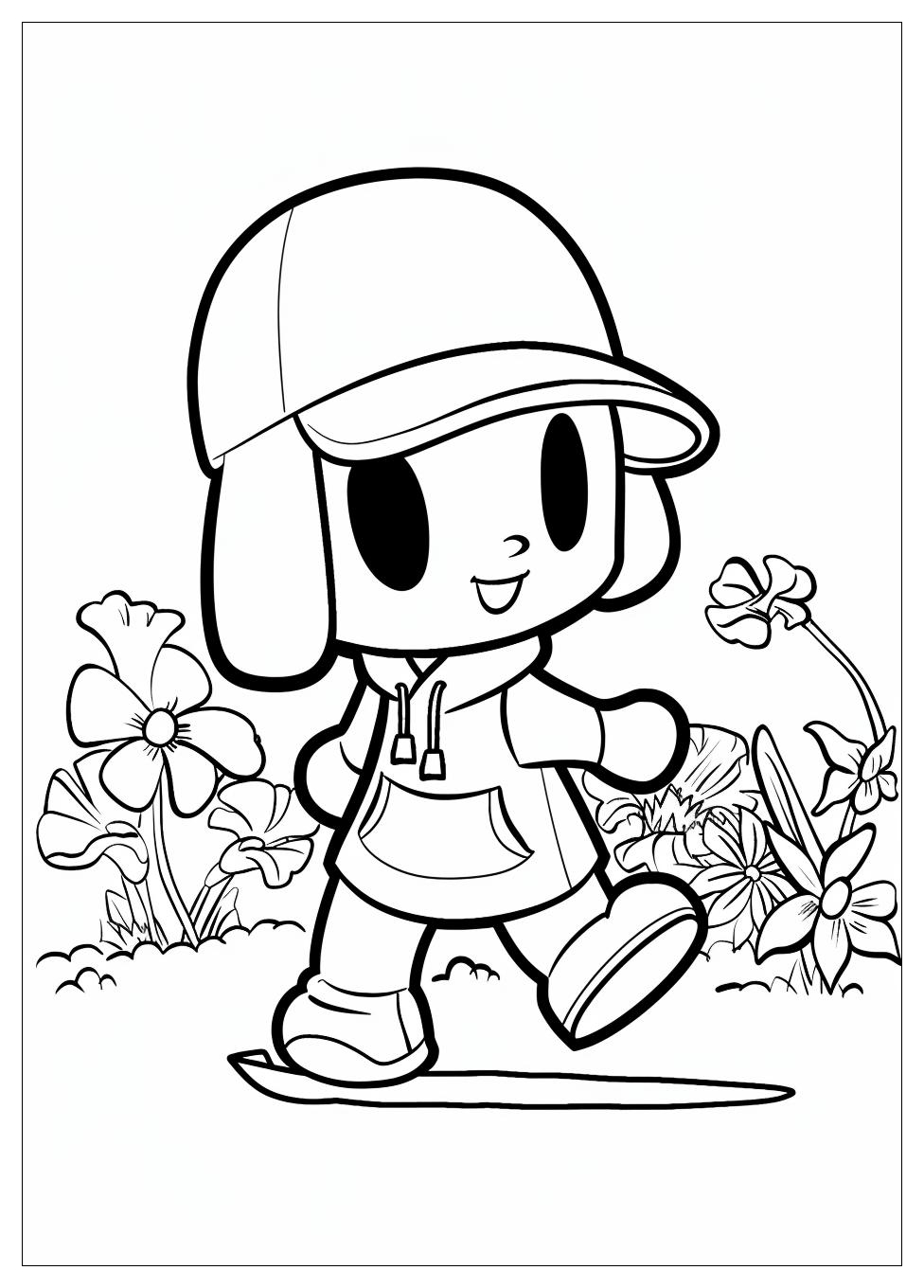 Pocoyo Coloring Pages-2