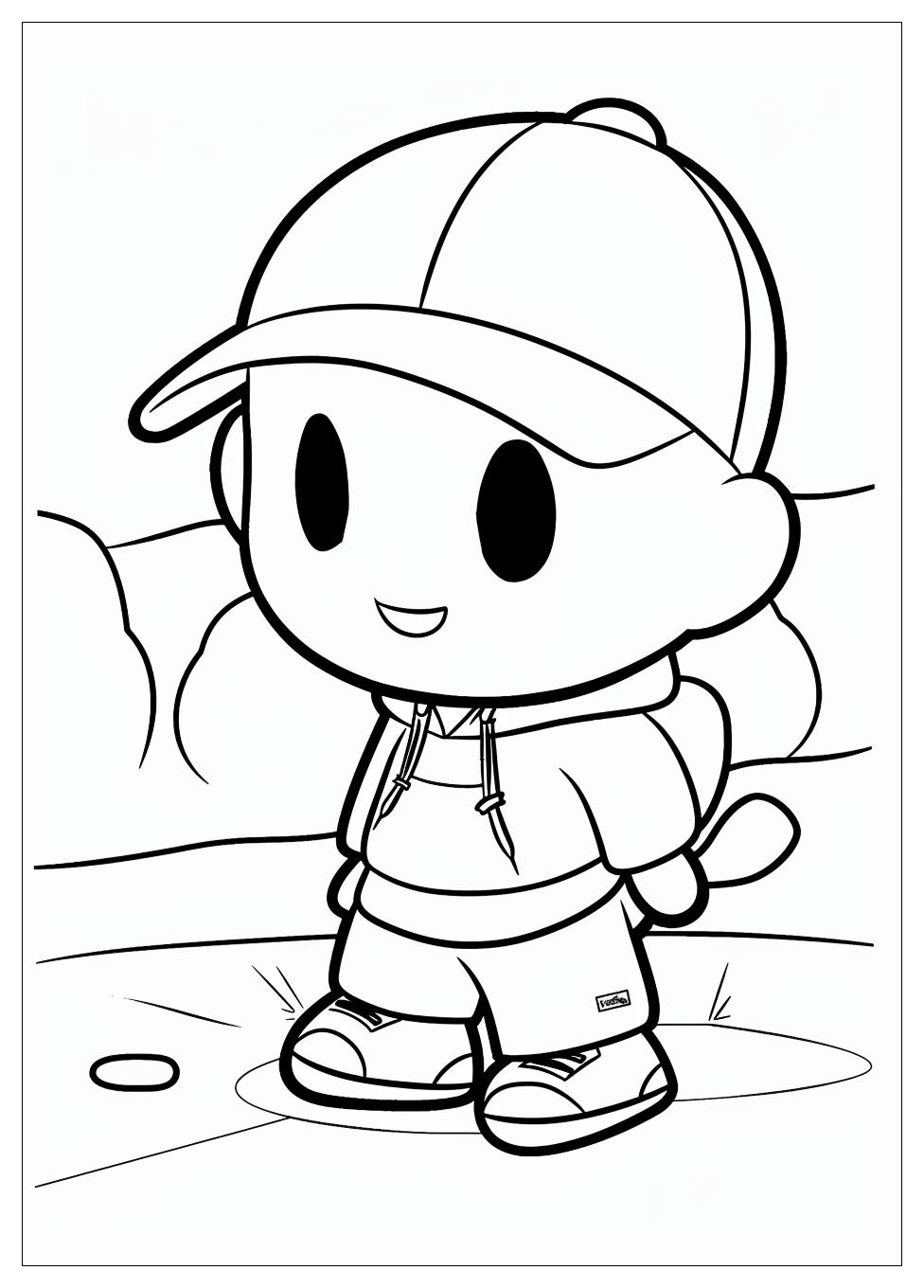 Pocoyo Coloring Pages-7