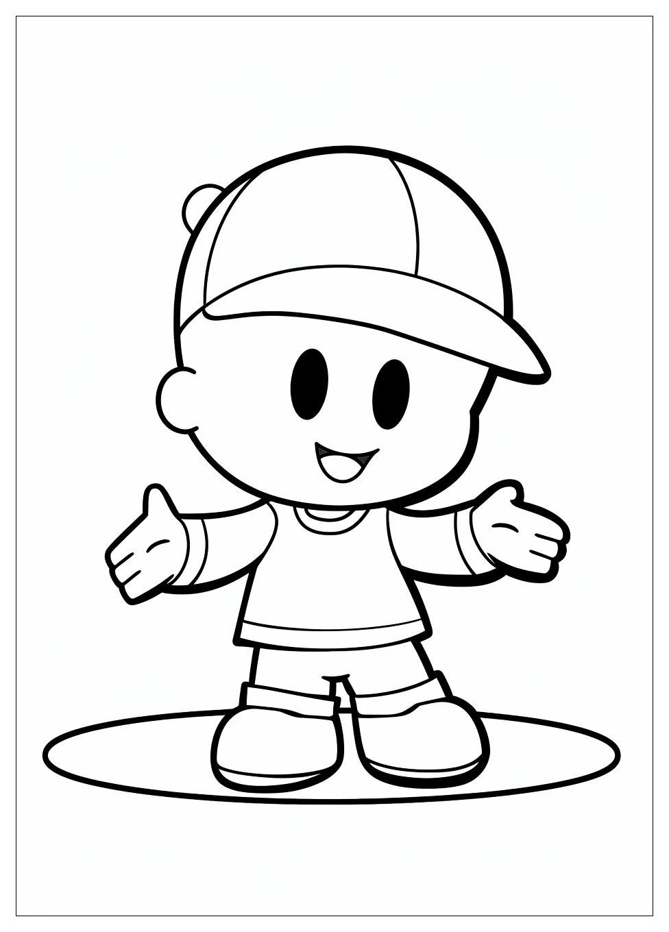 Pocoyo Coloring Pages-9