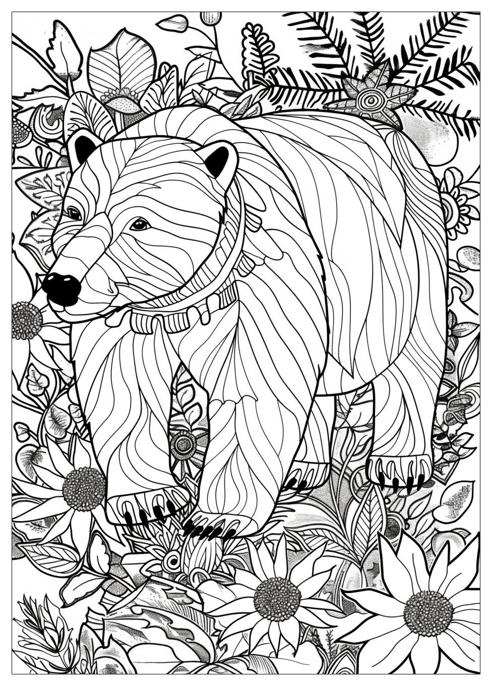 Polar Bear Coloring Pages-15