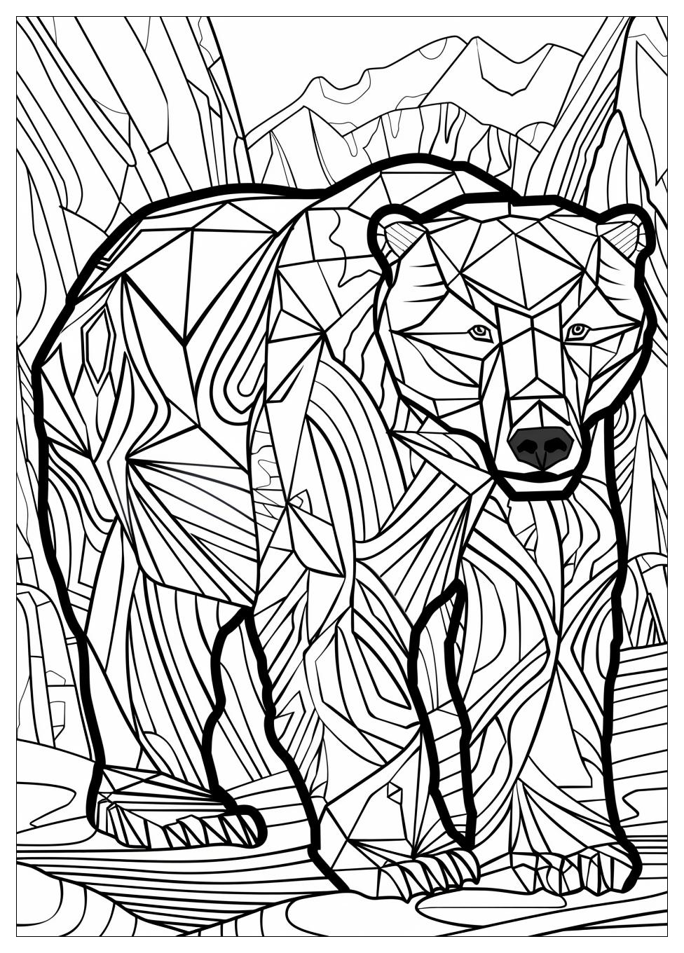 Polar Bear Coloring Pages-18