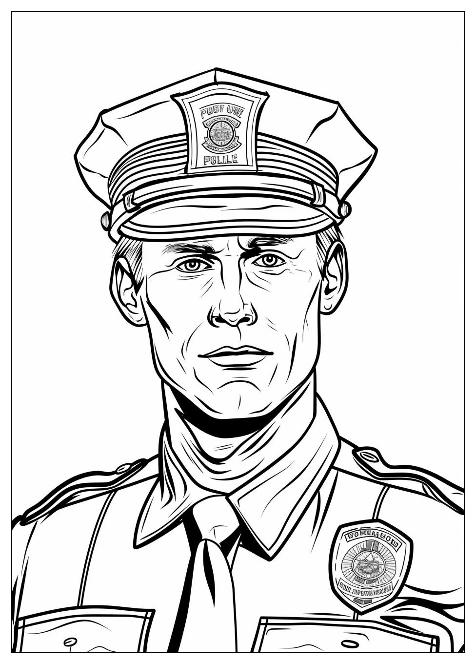 Police Coloring Pages-5