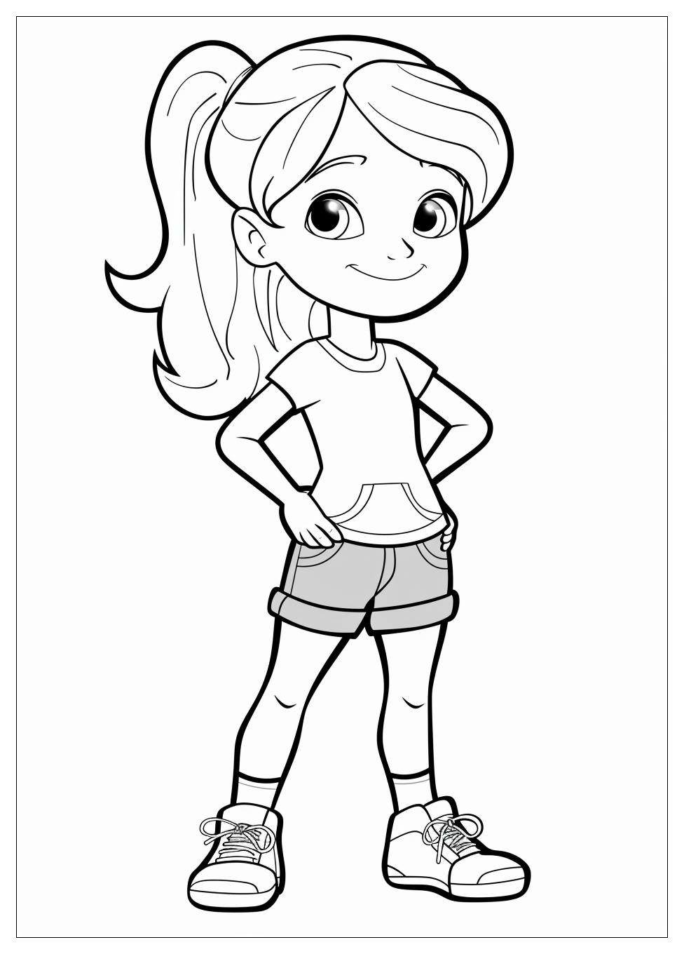 Polly Pocket Coloring Pages-1