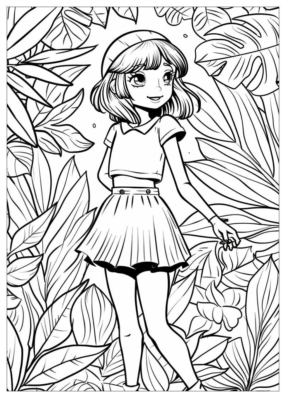 Polly Pocket Coloring Pages-19