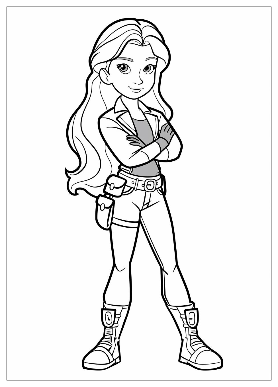 Polly Pocket Coloring Pages-4