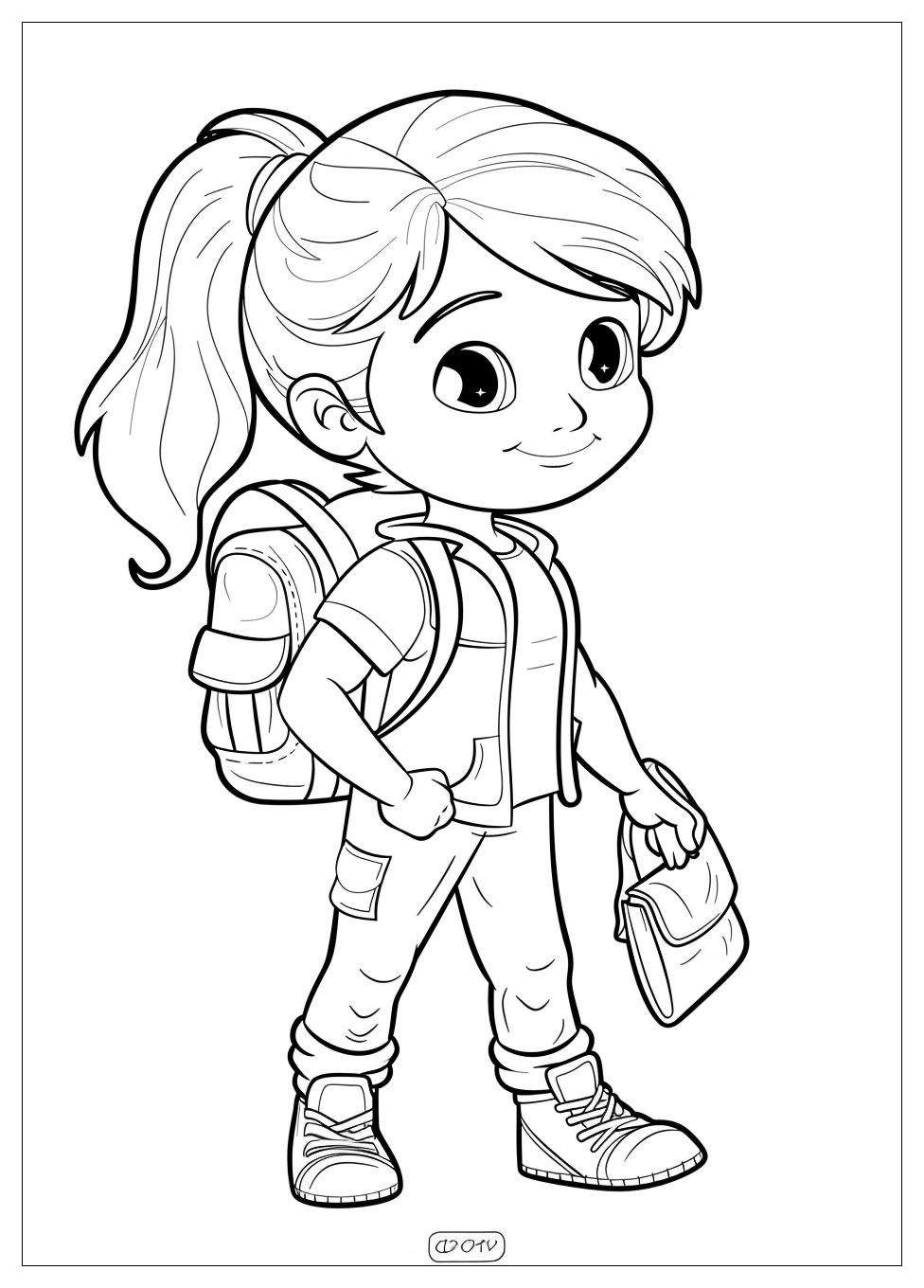 Polly Pocket Coloring Pages-5