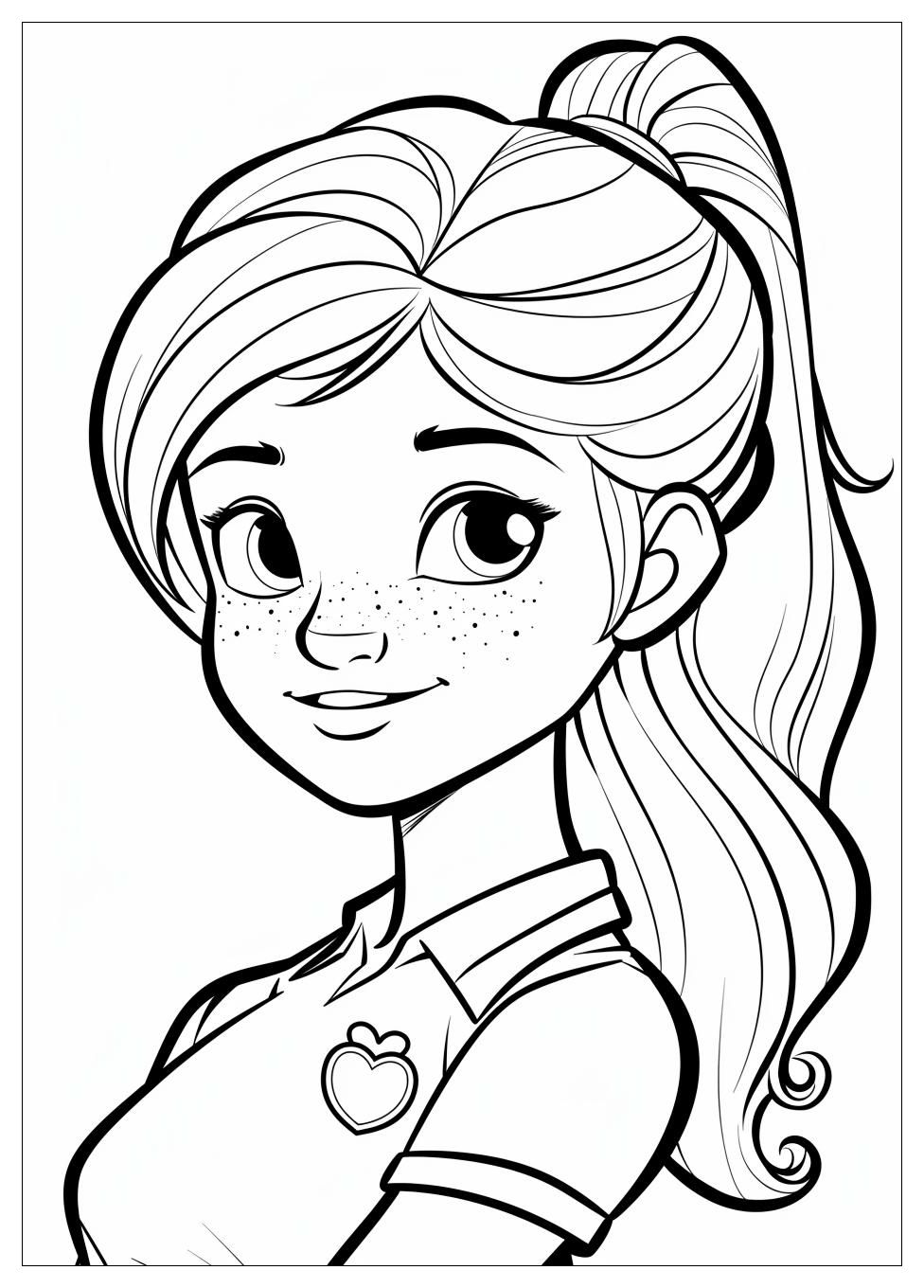 Polly Pocket Coloring Pages-9