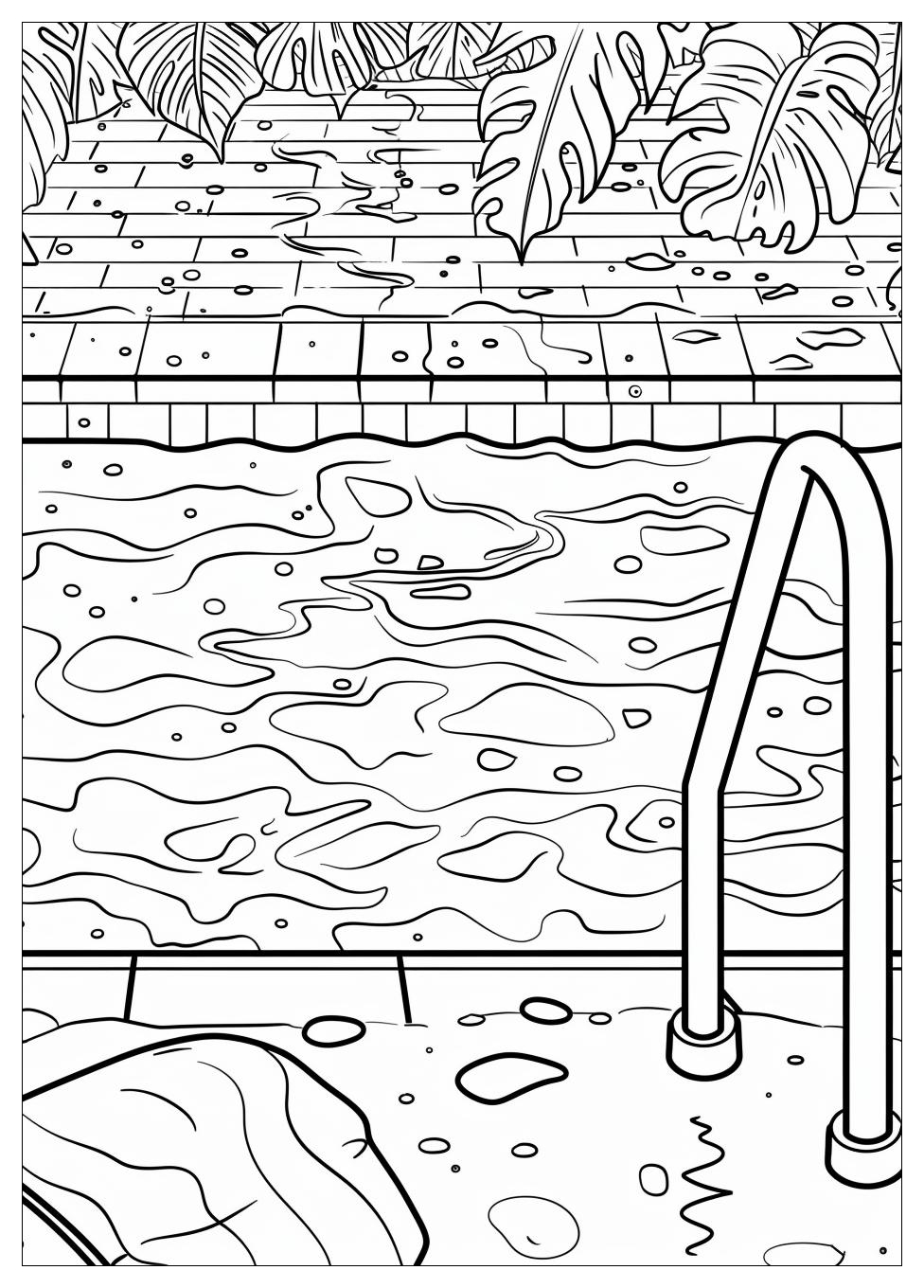 Pool Coloring Pages-10