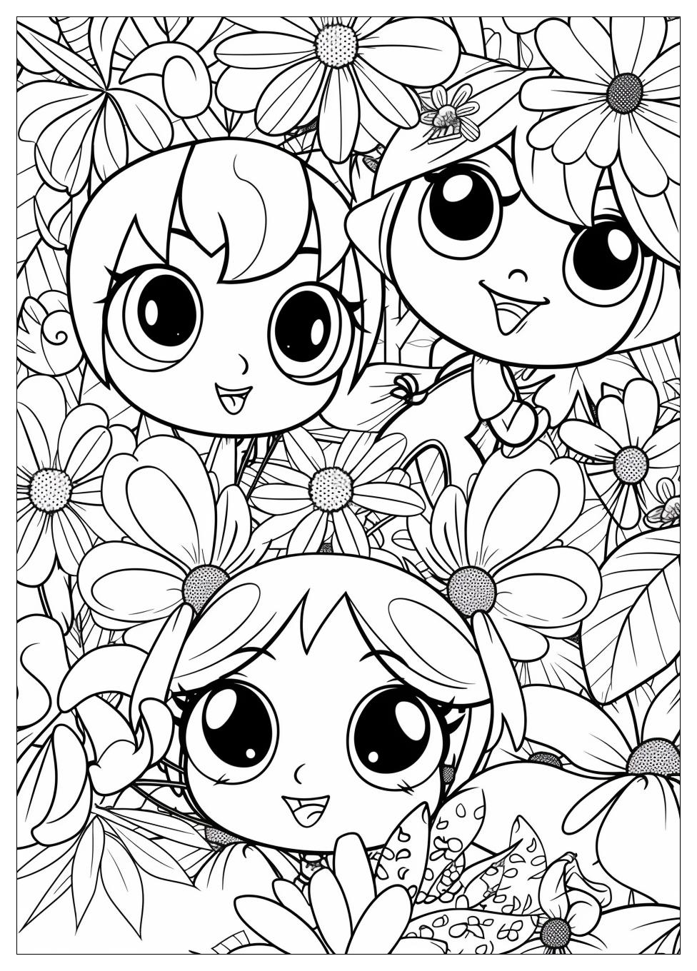 Powerpuff Girls Coloring Pages-15