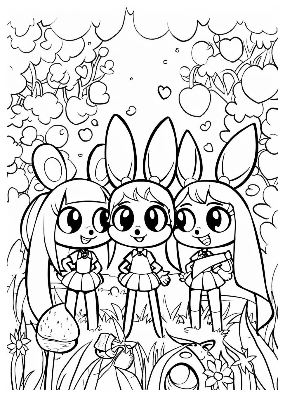 Powerpuff Girls Coloring Pages-16