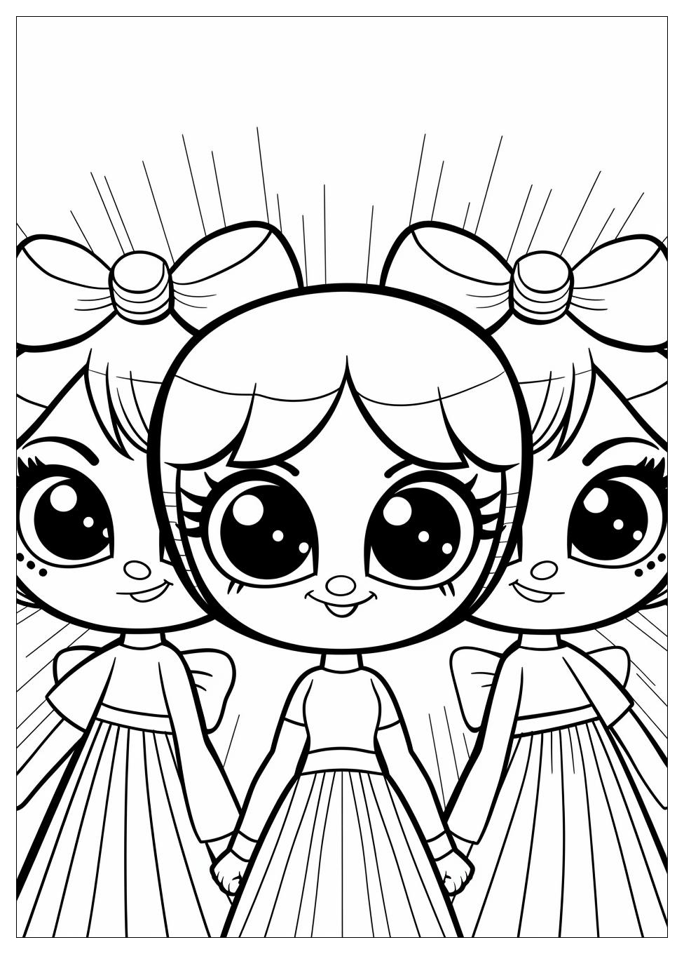 Powerpuff Girls Coloring Pages-18