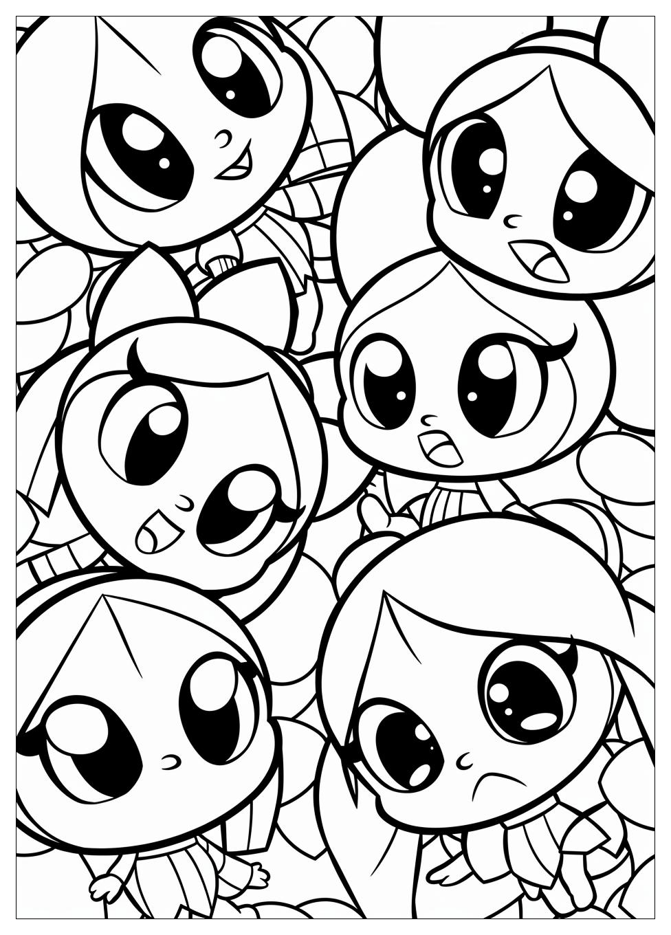 Powerpuff Girls Coloring Pages-2