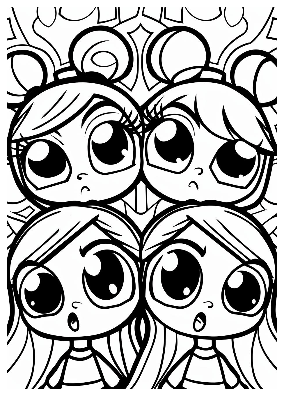 Powerpuff Girls Coloring Pages-3