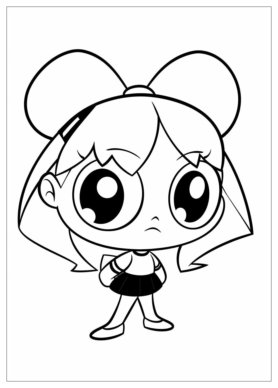 Powerpuff Girls Coloring Pages-4