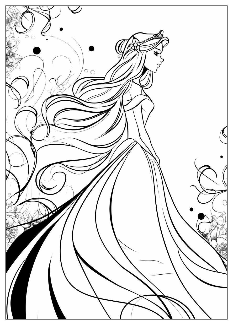 Princess And Frog Coloring Pages-12