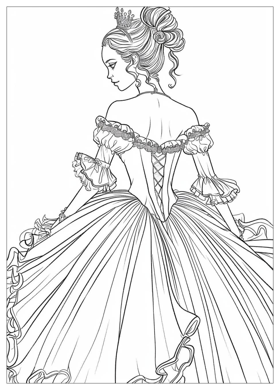 Princess And Frog Coloring Pages-13