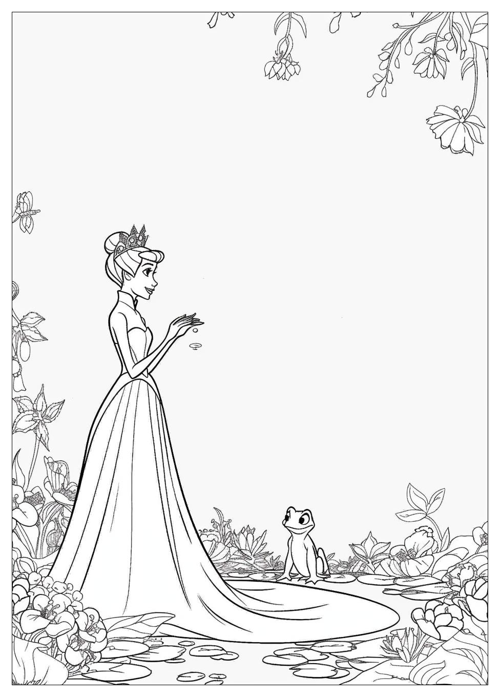 Princess And Frog Coloring Pages-16