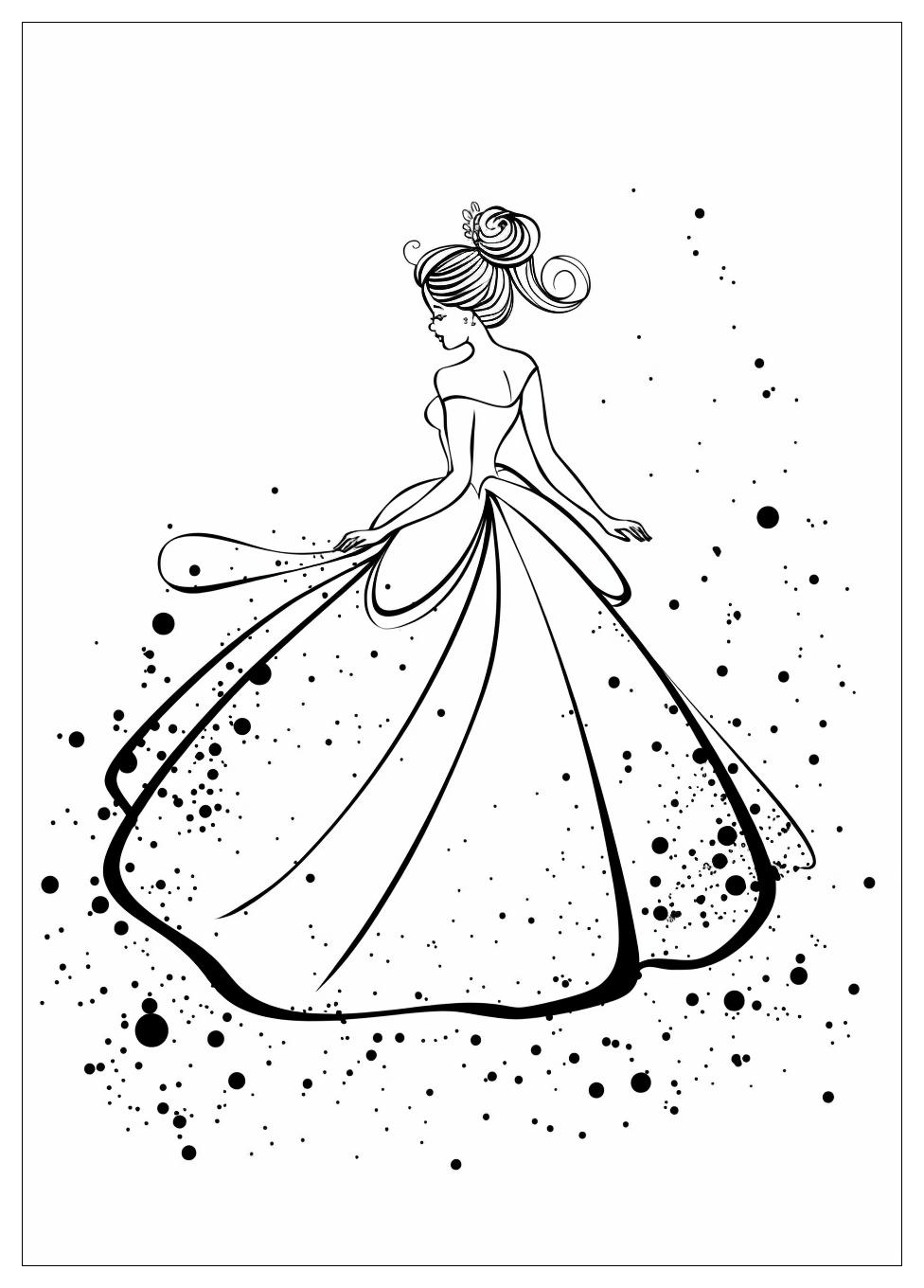 Princess And Frog Coloring Pages-5